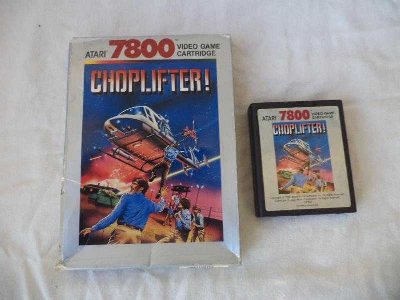 [ABC] Choplifter! - Atari 7800 játék, dobozos (1283)