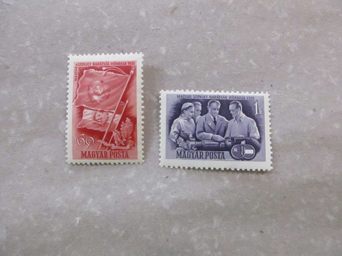1951.   Magyar-szovjet barátság**