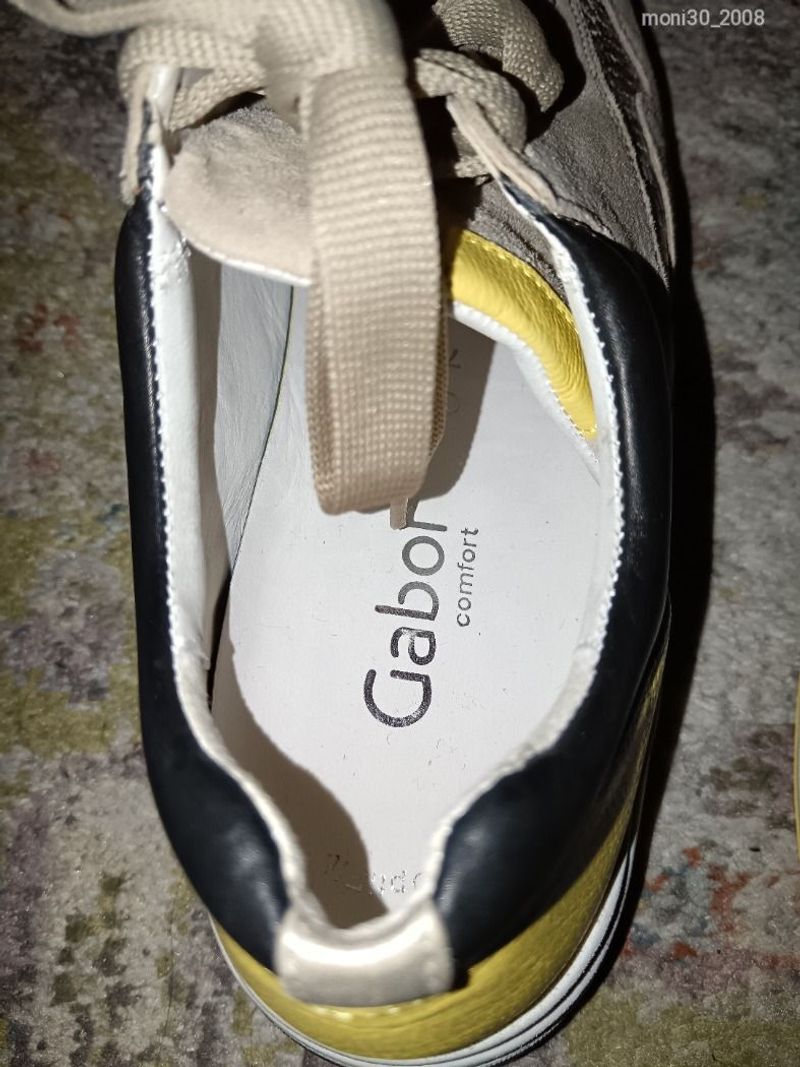 Gabor női bőr sneaker (41) 7