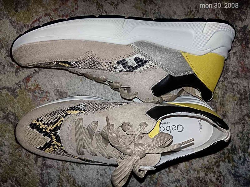 Gabor női bőr sneaker (41) 7