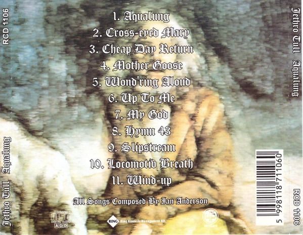 Jethro Tull - Aqualung CD