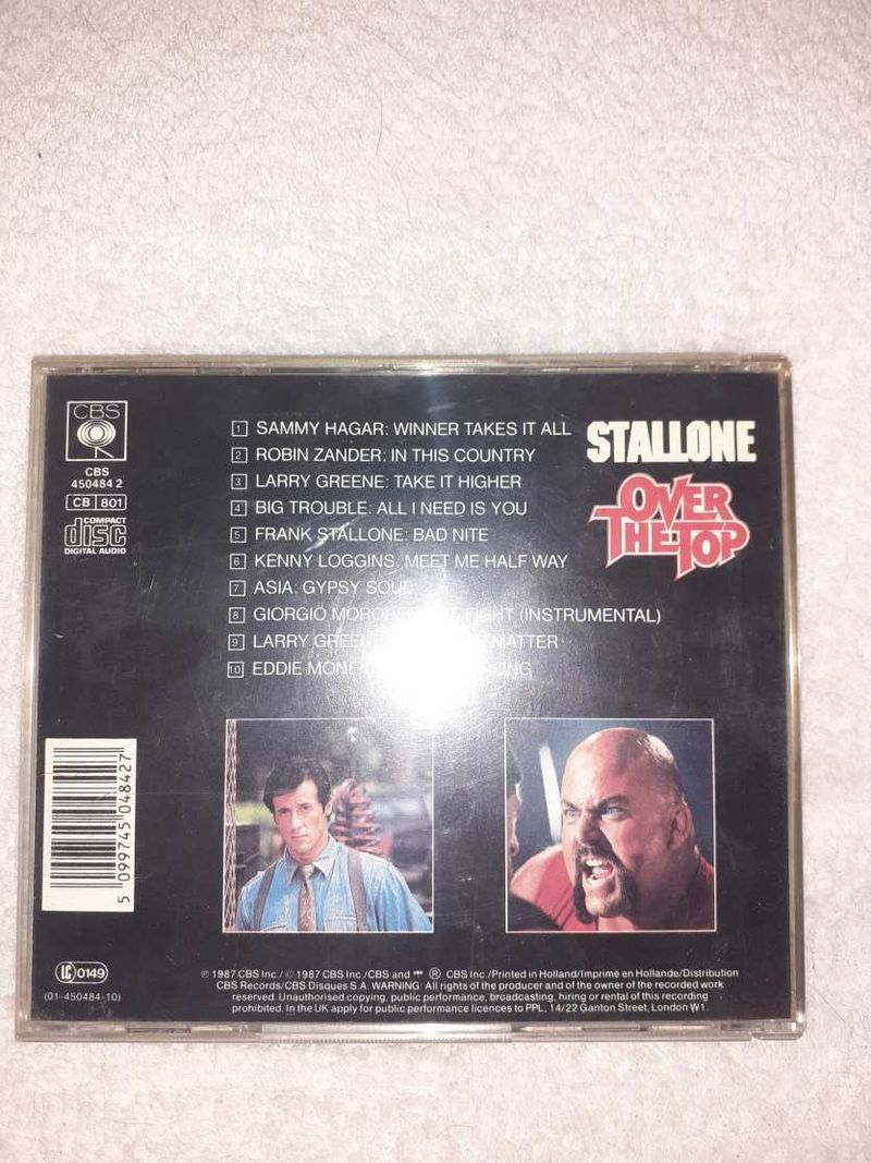 Giorgio Moroder : Over the Top  ( OST )   CD