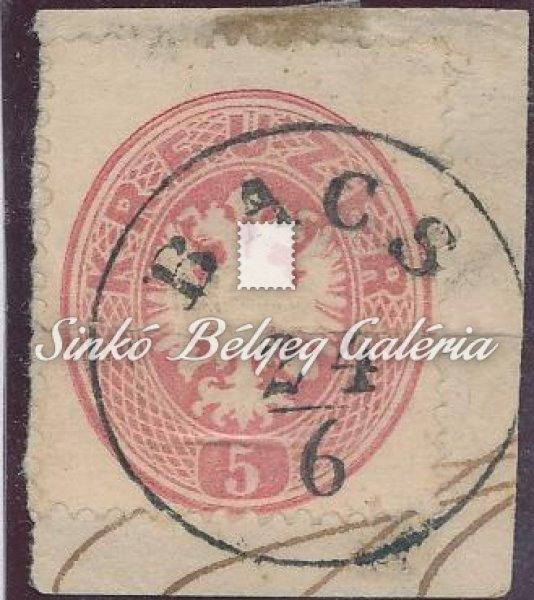 1863. Könyvnyomat dombornyomással / Typography with embossed printing
