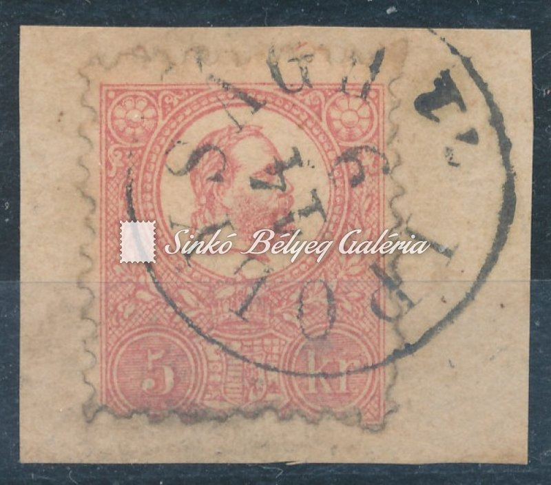 1871. Kőnyomat 5kr, IPOLYSÁGH