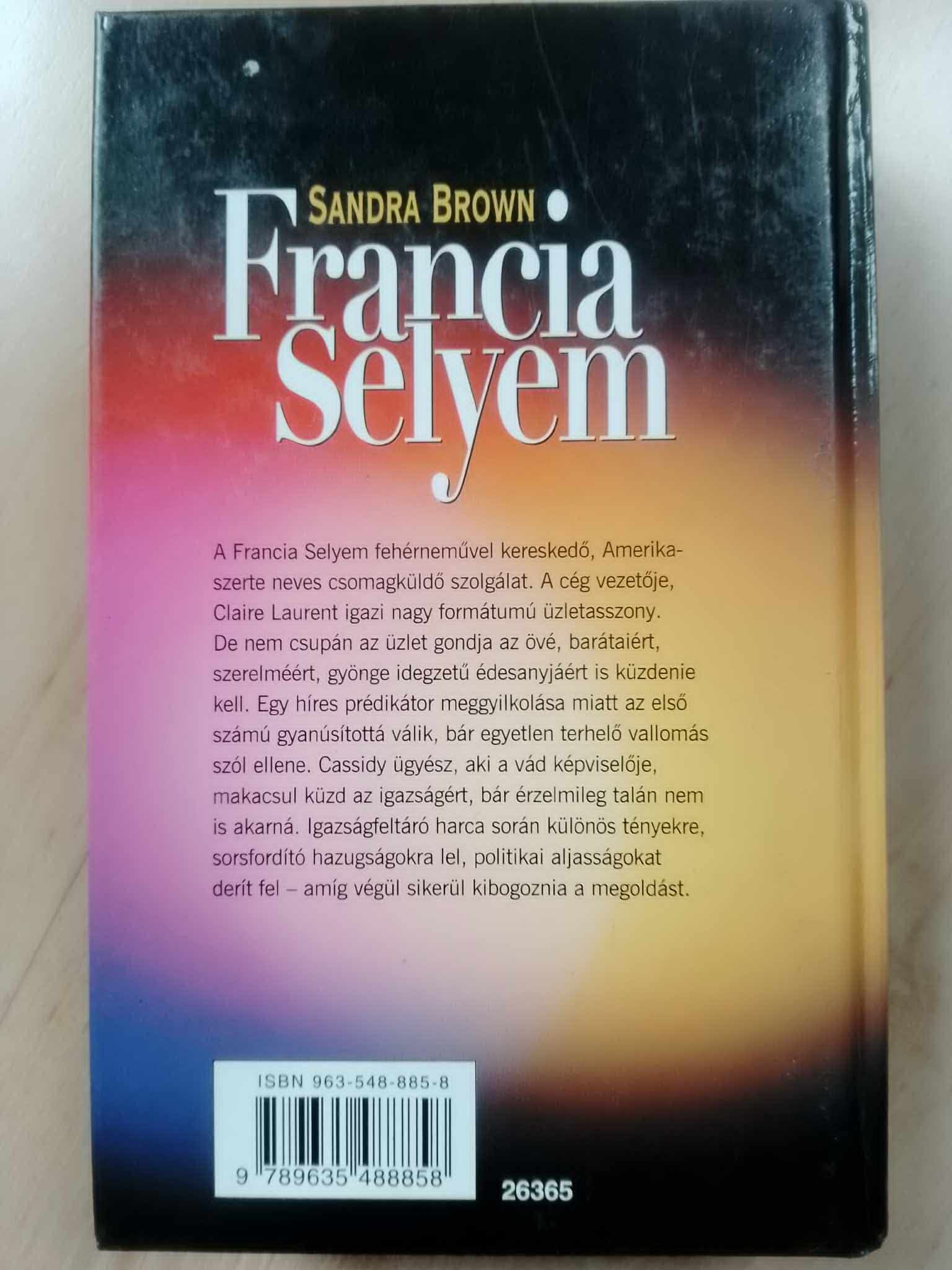 Sandra Brown Francia Selyem