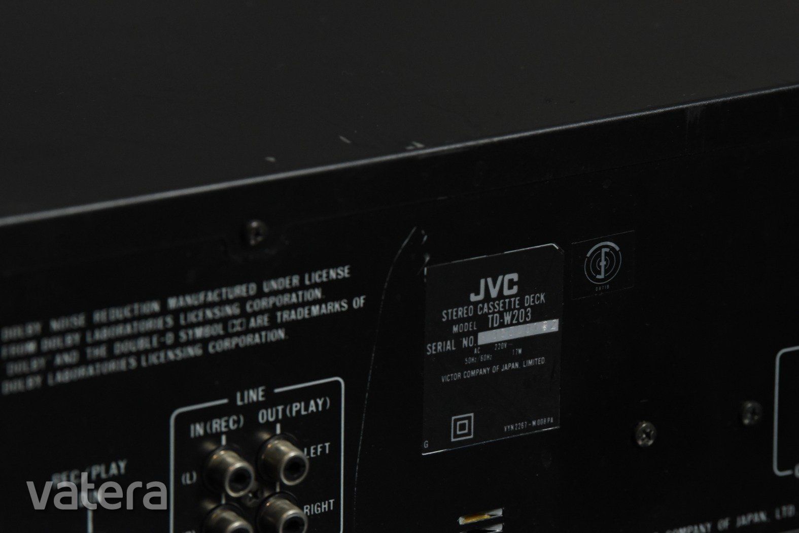 JVC TD-W203