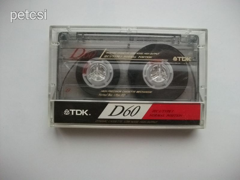 Tdk D 60 kazetta 21.