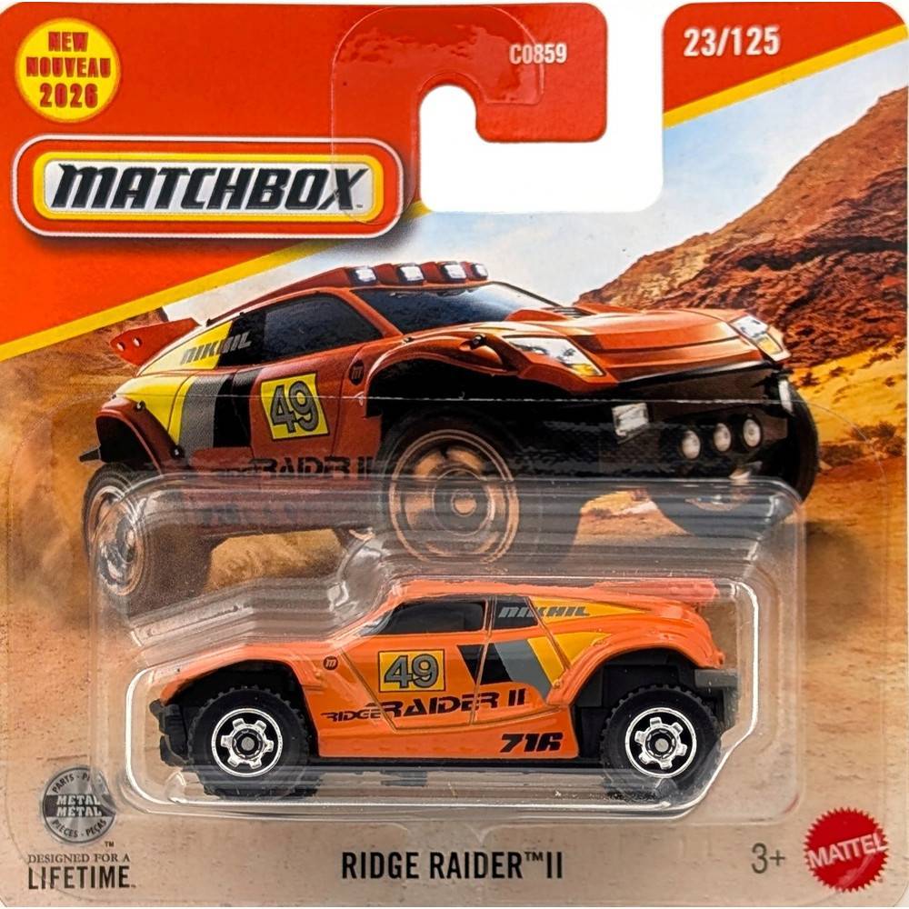 Ridge Raider 2 Matchbox modellautó B
