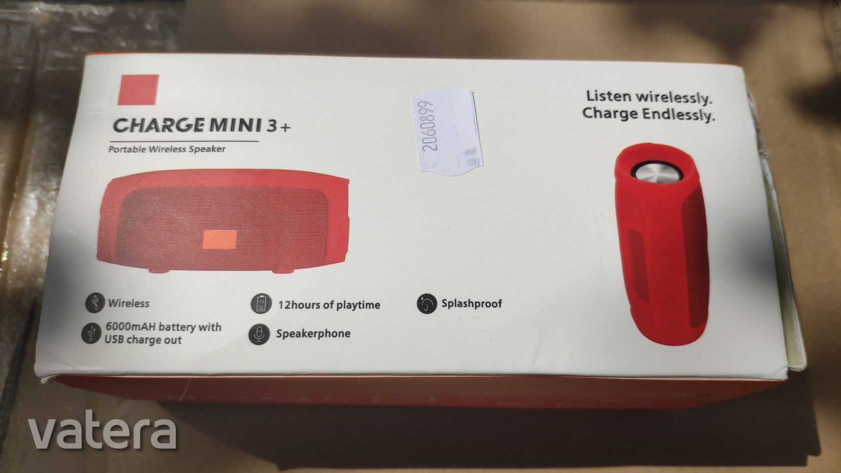 Charge 3 Mini Bluetooth hangszóró