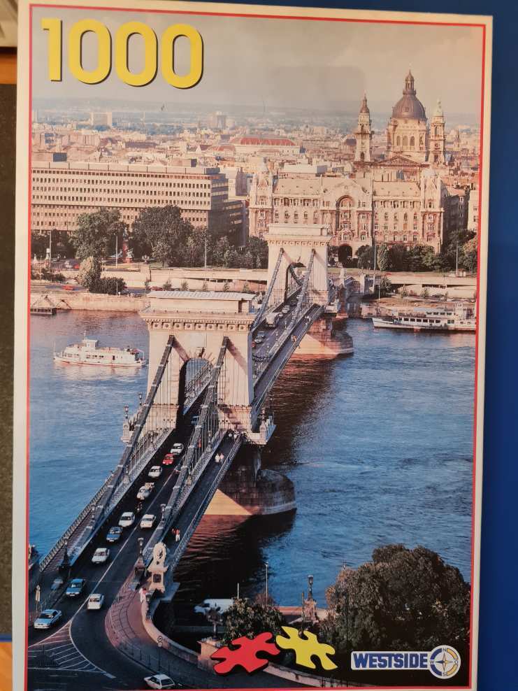 Budapest puzzle 1000 db
