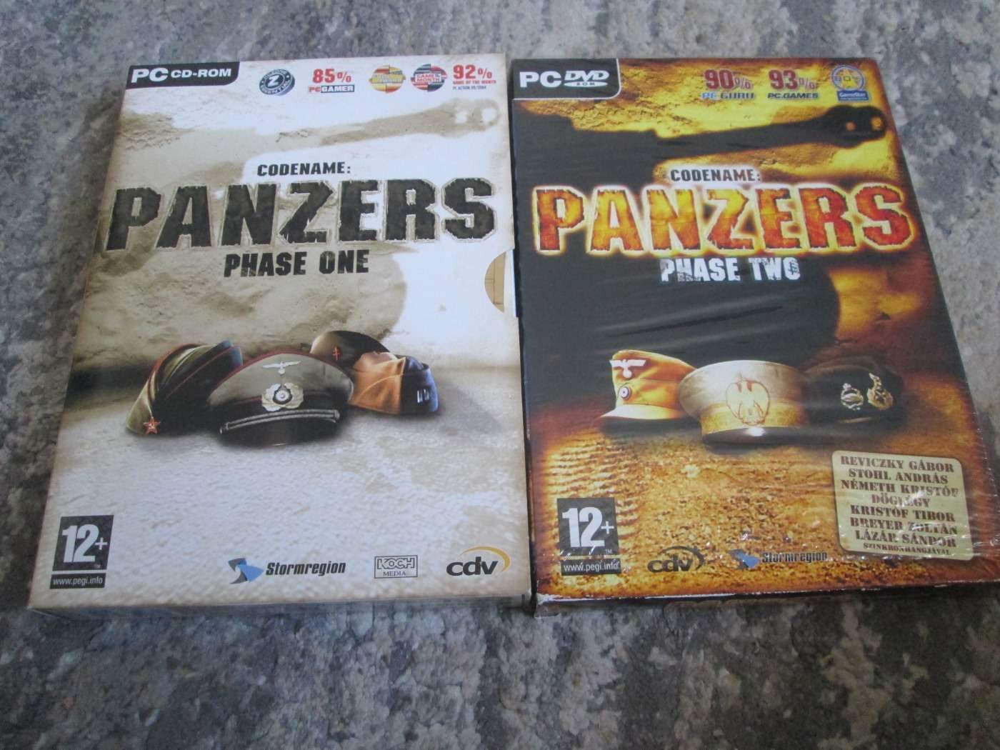 Codename: Panzers phase one + Codename: Panzers phase two   2 játék        PC