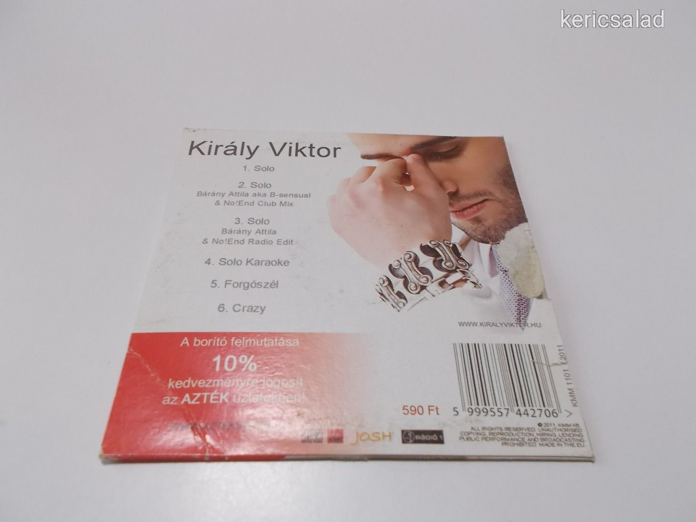 Király Viktor: Solo MAXI cd 2011