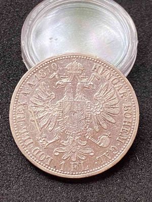 1 florin 1870A 