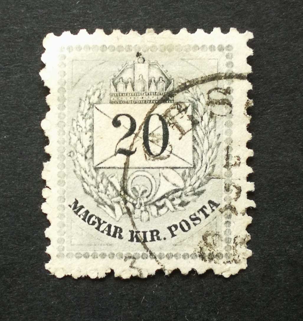 Magyarország 1874 Színesszámú krajcáros 20 Kr B 11 1/2 ORS(OVA) H