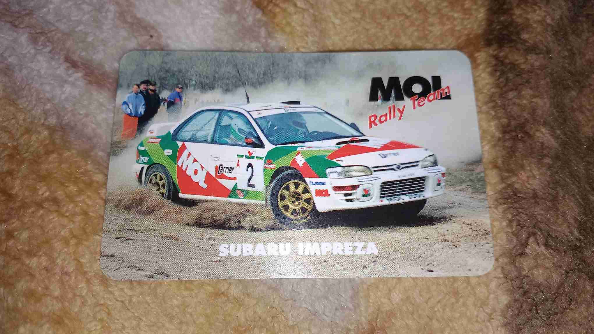 1998 - MOL Rt. kártyanaptár