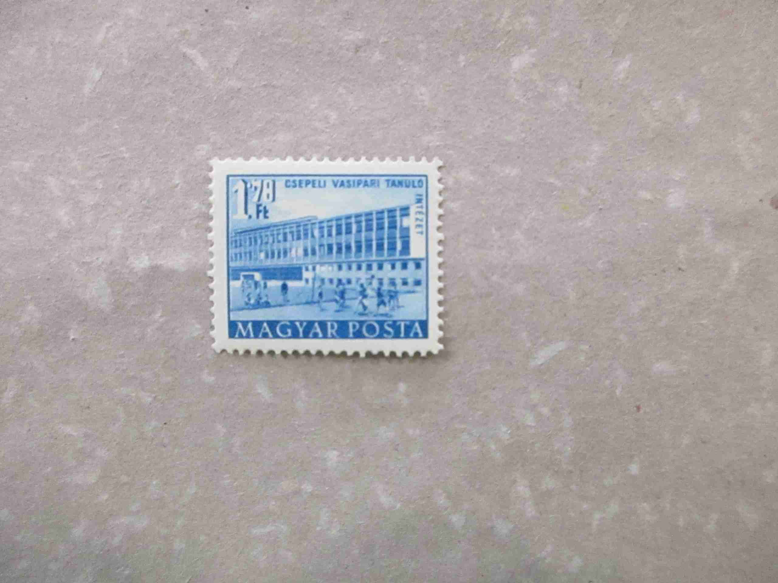 1951/53. Épületek 1,78 fillér tévnyomat **