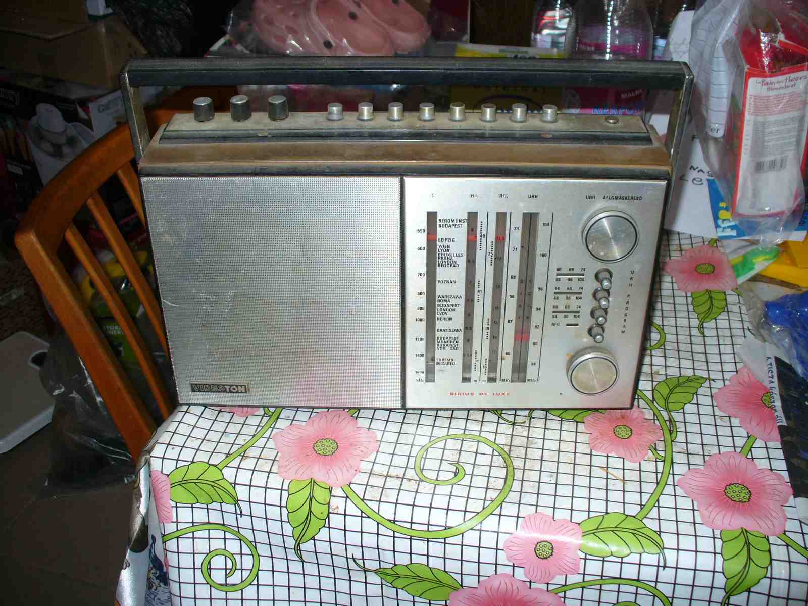 Sirius deLuxe Videoton táskarádió