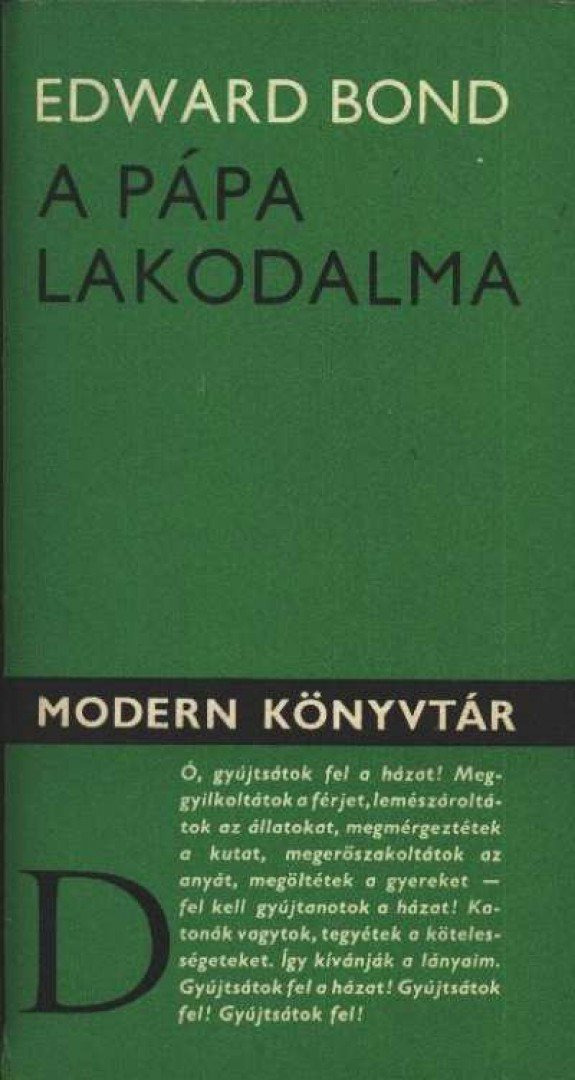 A pápa lakodalma