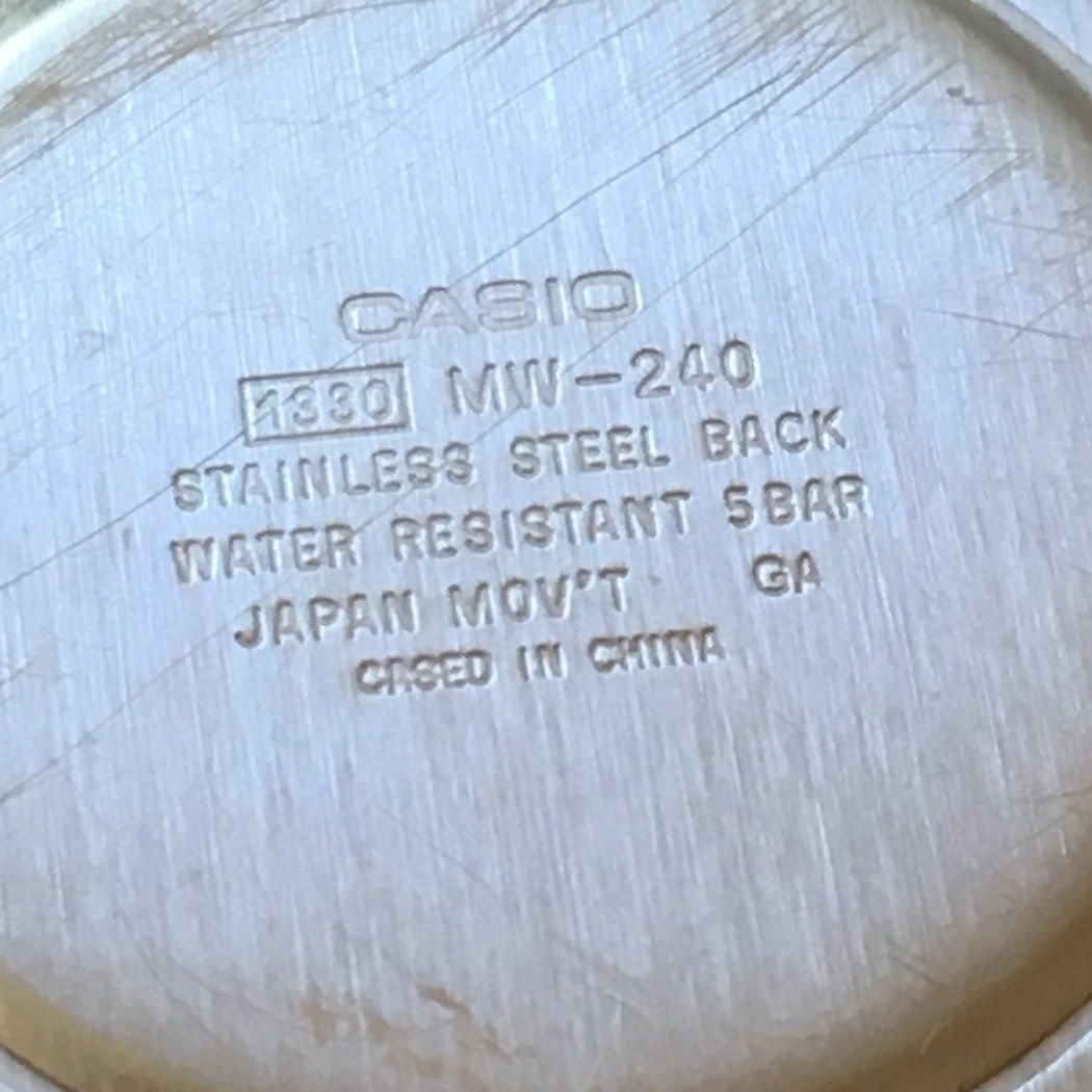 Casio kvarc karóra
