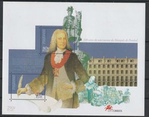 Portugália  Postatiszta Blokk