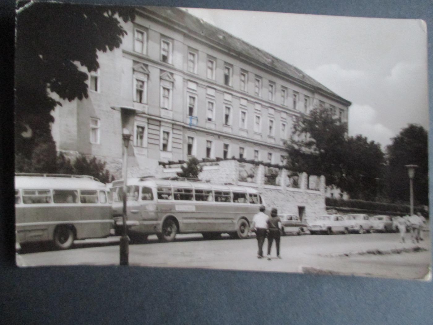 Balatonfüred, Bányász Üdülő, Ikarus busz
