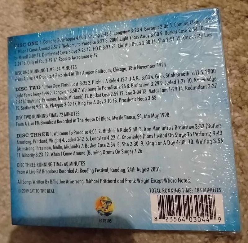 Green Day-Transmission Impossible Live (3CD BOX)