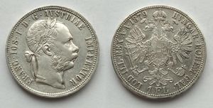 1 Florin 1879 ezüst