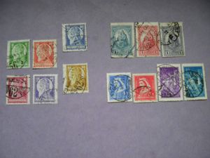 Magyar 3 komplett jobb sor 1920-30. Madonna, Szent István,Szent Erzsébet. Kat ár 4600 ft 33