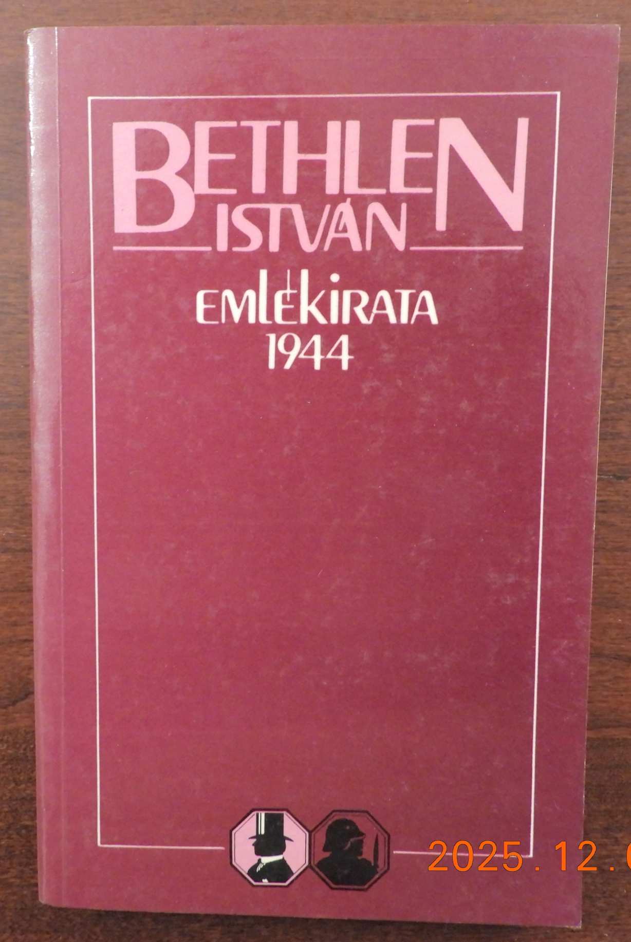 Bethlen István emlékiratai 1944