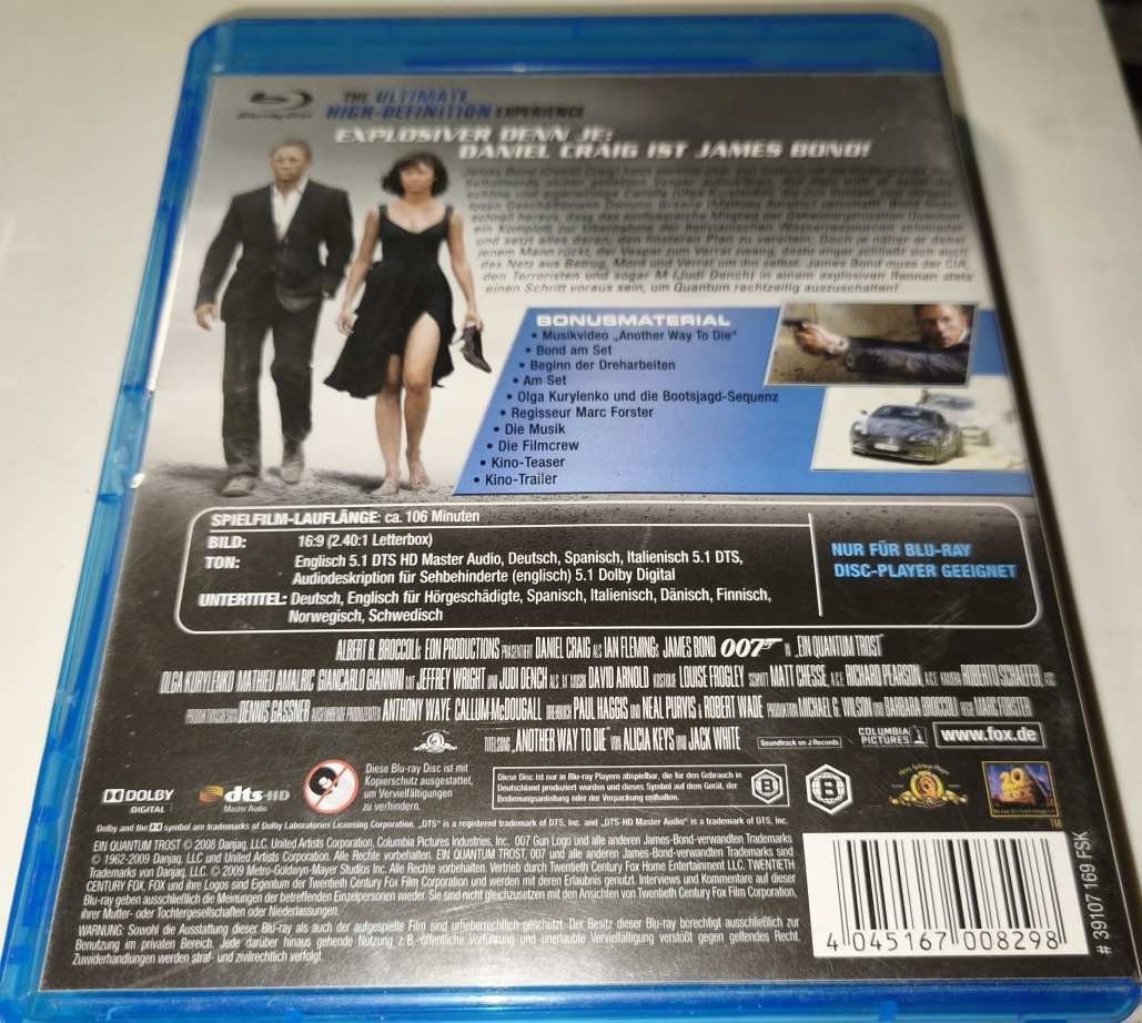 James Bond - A Quantum csendje