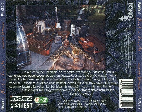 Besh O Drom - Macsó Hímzés CD