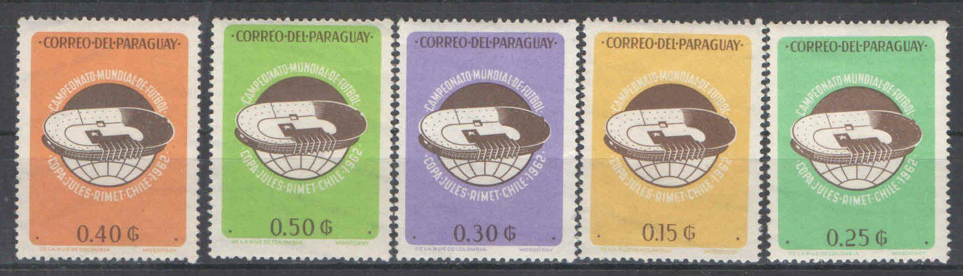 1962. Paragvay - Labdarúgó VB. sor**