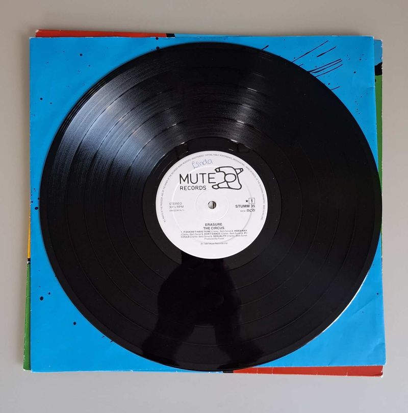ERASURE - THE CIRCUS LP