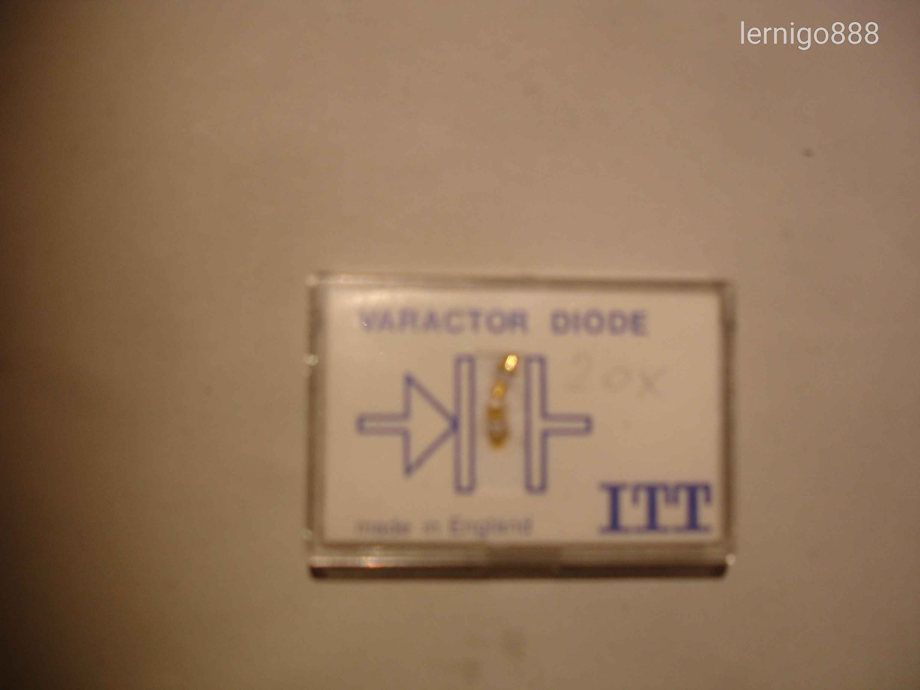 VARACTOR DIODE ITT