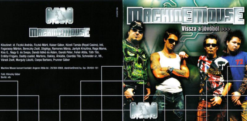 Machine Mouse - Vissza a jövőből CD