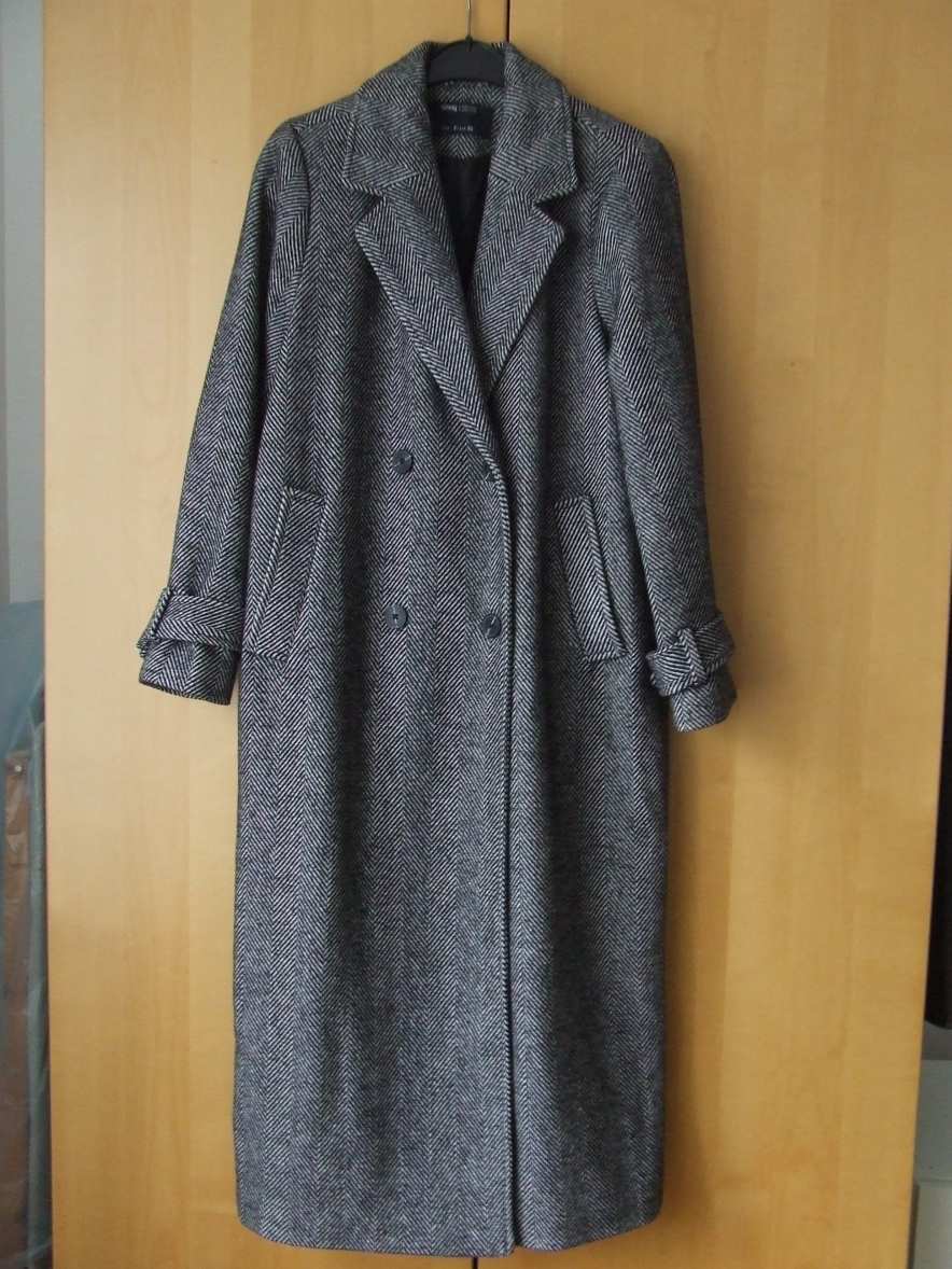 Elegáns női szövetkabát, új