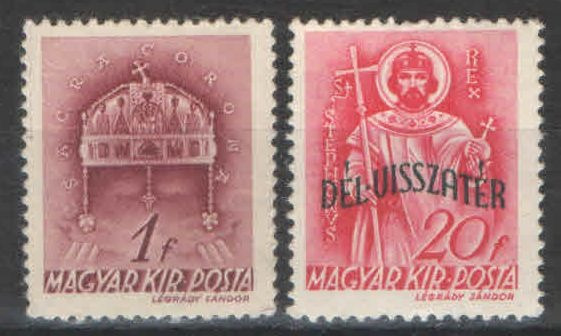 1941. Magyarország - Dél visszatér, sor