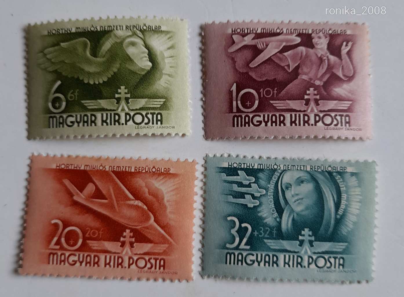 1941 Repülő alap (II) pecsetelt teljes sor