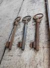 -AE074- 3db Régi Kulcs 12 cm Egyben Eladó