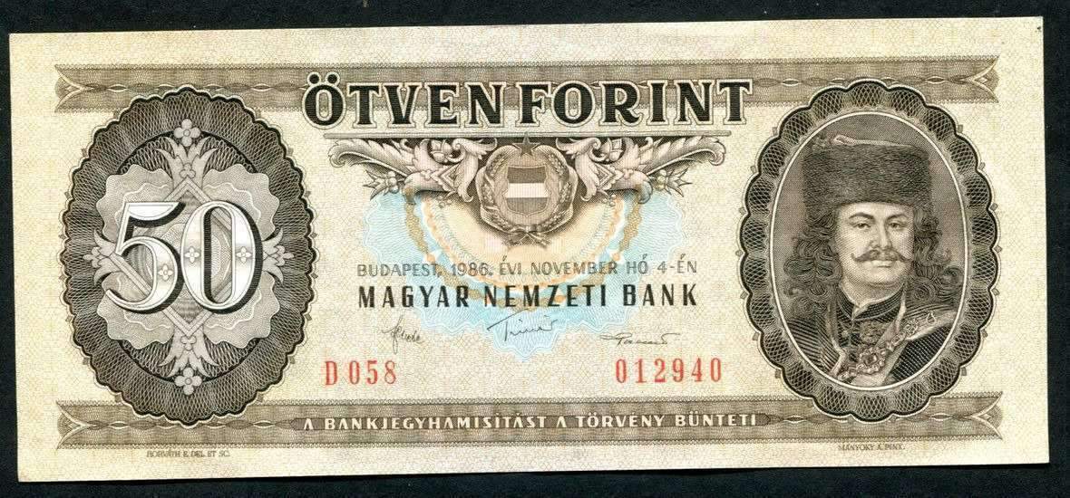 1986 50 Forint