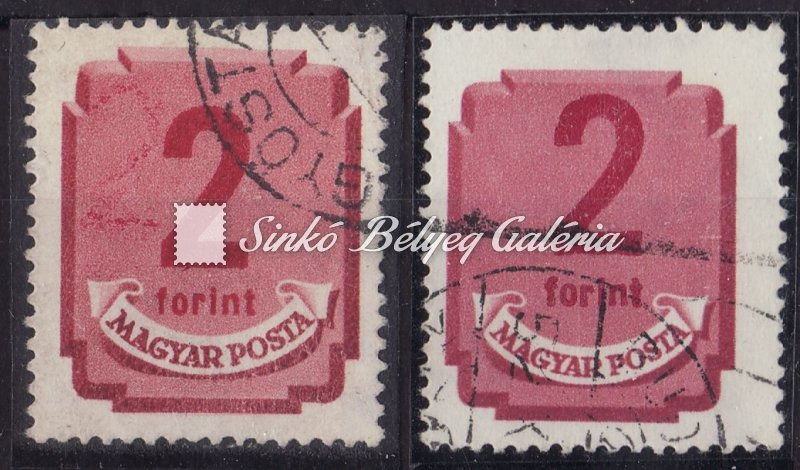 1946. Forint - Filléres portó