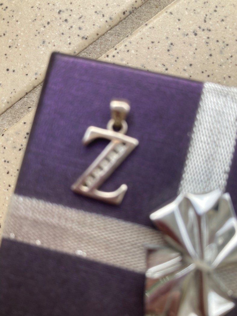 925 ezüst Z monogram medál