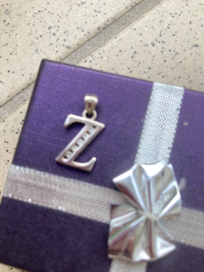 925 ezüst Z monogram medál
