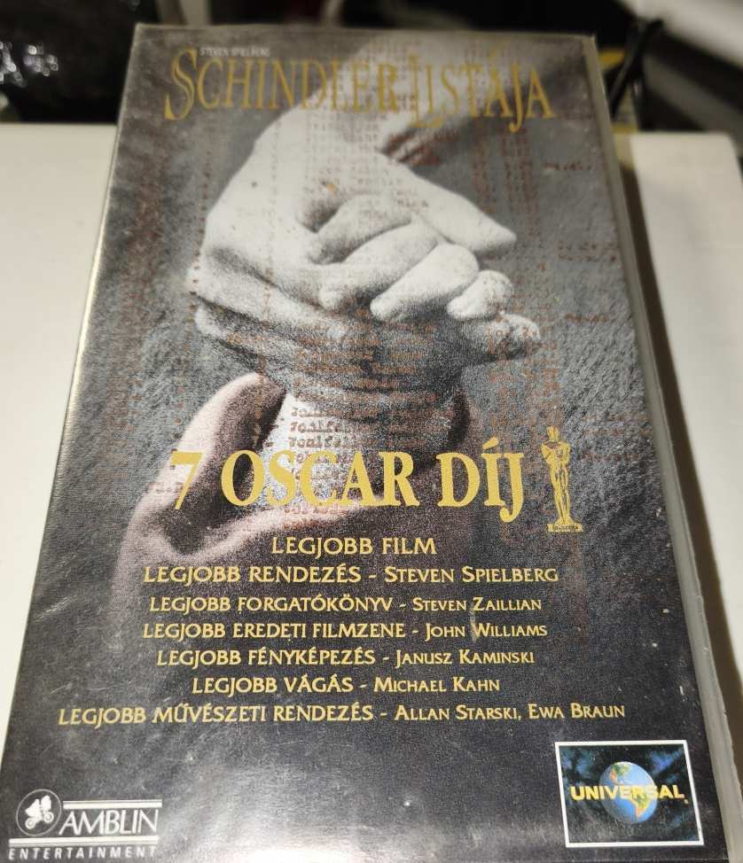 Schindler listája  VHS