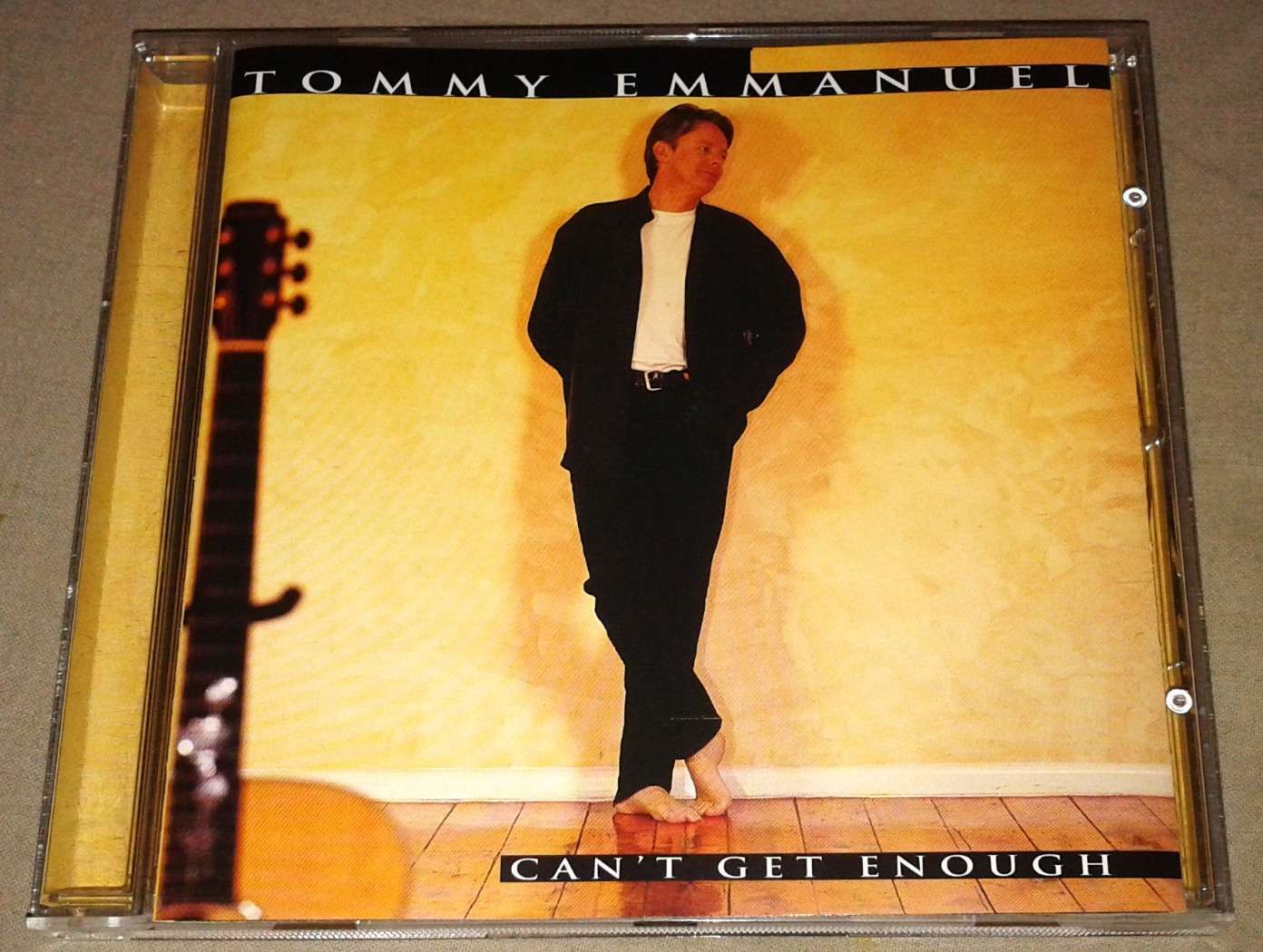 TOMMY EMMANUEL - CAN'T GET ENOUGH CD