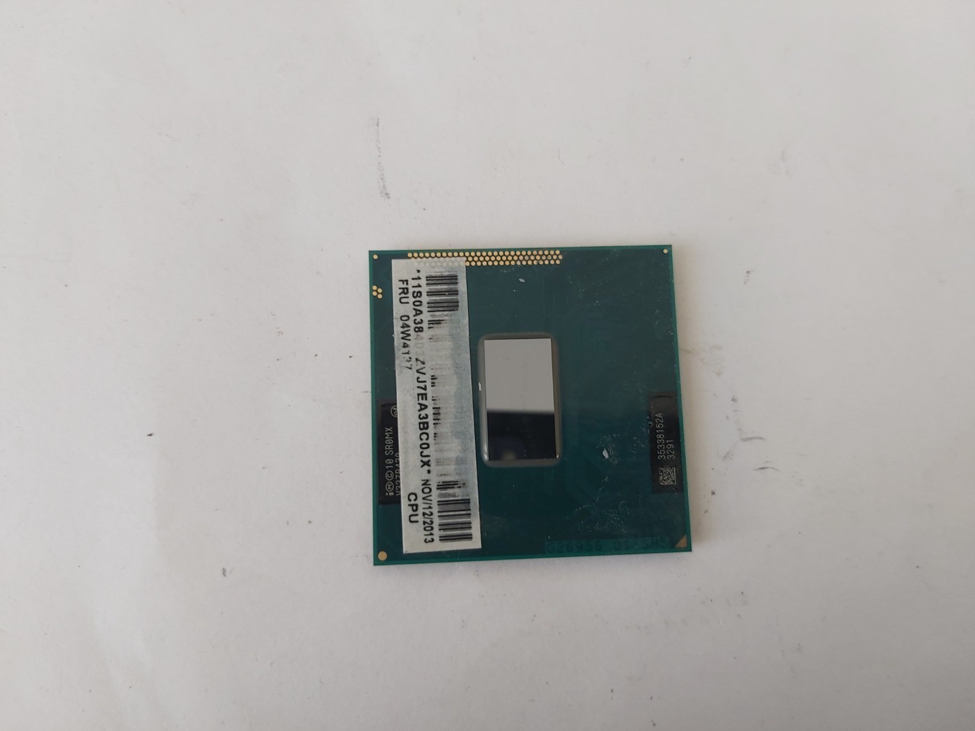 Intel Core i5-3320M 2.6GHz notebook processzor, CPU (195.)