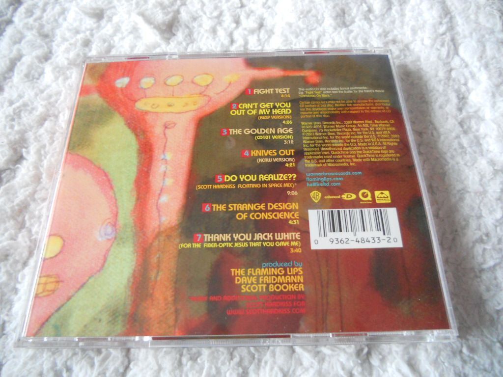 FLAMING LIPS : Fight test   CD ( ÚJ)   USA