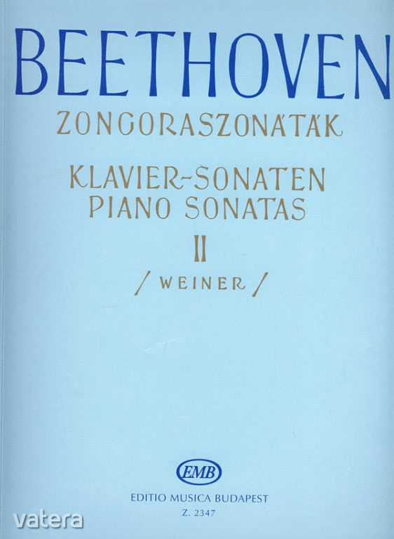 Zongoraszonáták II.