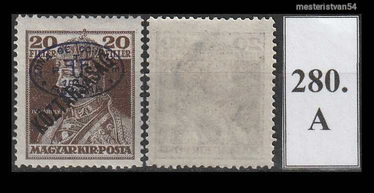 1919.Debrecen -Román megszállás (II.) November 21. A-280