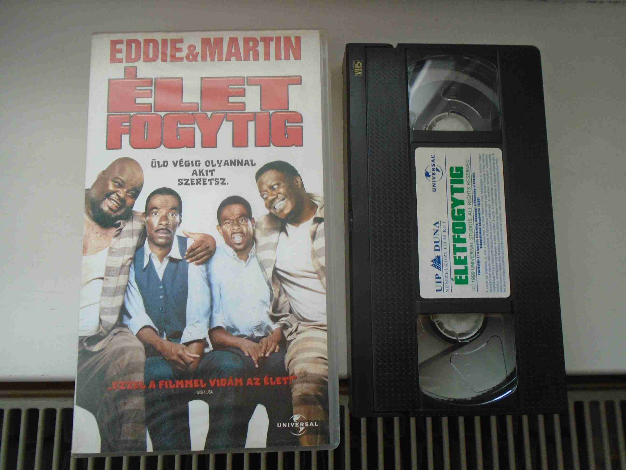 VHS ÉLETFOGYTIG EDDIE MURPHY,MARTIN LAWRENCE